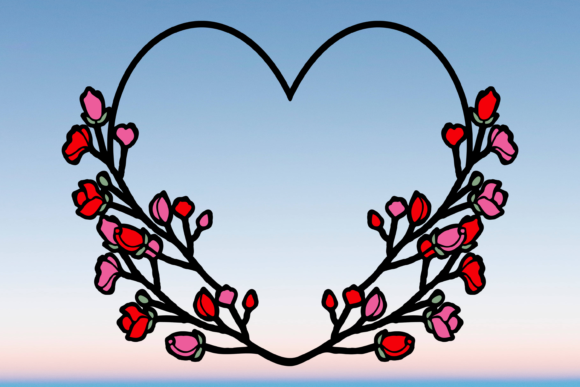 Heart Rose Wreath Valentine’s SVG: A Designer’s Review