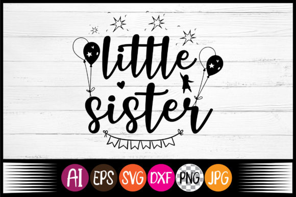 Little Sister SVG: A Designer's Take on Family Embroidery
