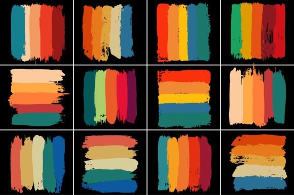 Retro Vintage Ink Paint Brush Stroke: A Designer's Review