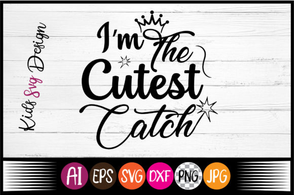 Review: I'm the Cutest Catch SVG for Embroidery Projects