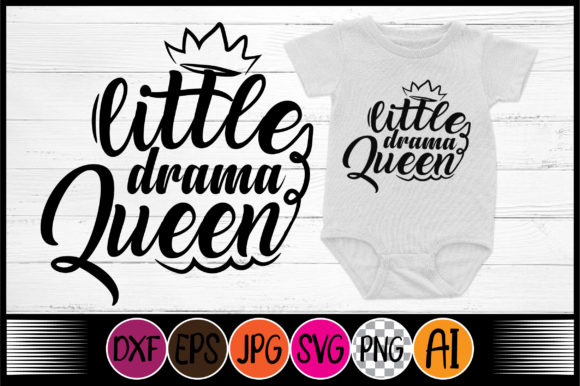 Review: Little Drama Queen SVG for Embroidery Projects