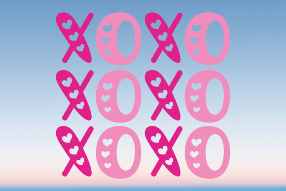 Review: XOXO Cute Valentines Day SVG PNG for Embroidery