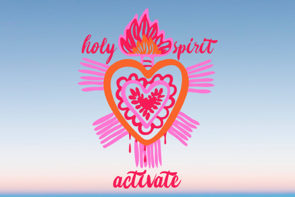 Reviewing Holy Spirit Activate Heart Svg for Stitching