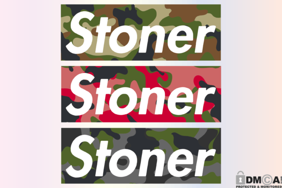 Stoner Weed 420 Cannabis Camo SVG Review