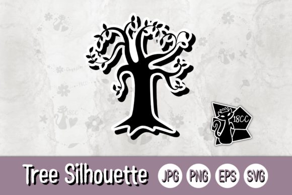 Tree Silhouette JPG PNG EPS SVG: A Designer's Review