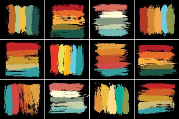 Vintage Retro Ink Paint Brush Stroke: A Designer's Review